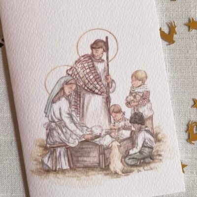 Pack de 8 Christmas- Los pastorcillos