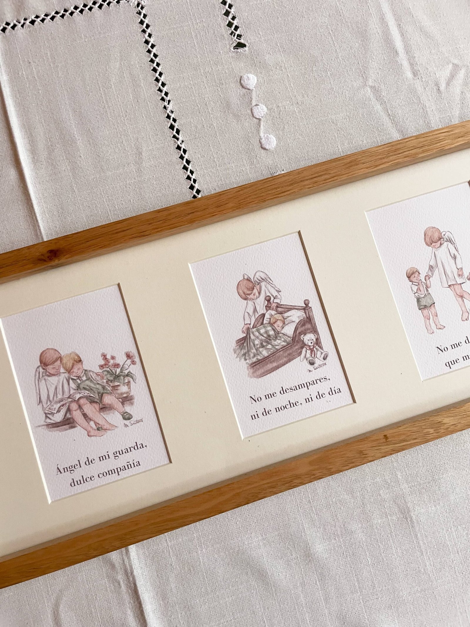 Láminas Ángel de la guarda- niño - Imagen 3