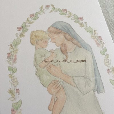 Virgen con el niño Jesús