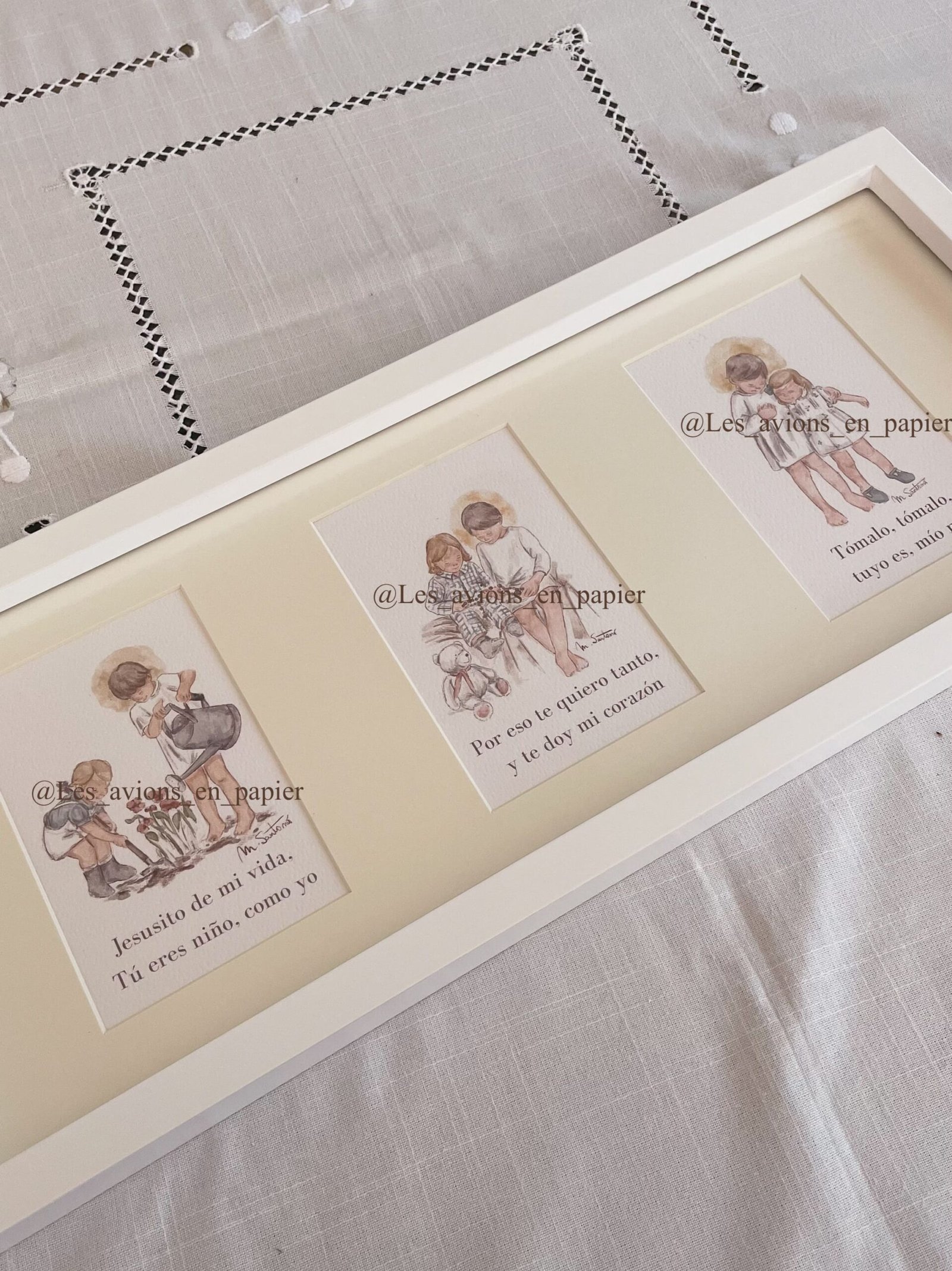 Cuadro Jesusito de mi vida- niña