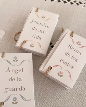 Mini libritos de oraciones
