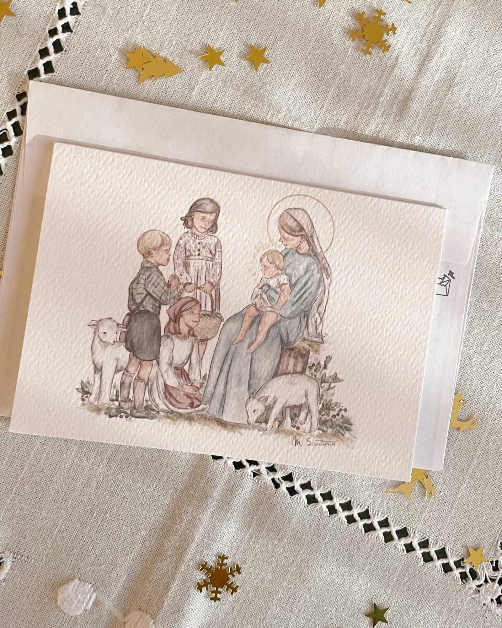 Pack de 8 Christmas- Los niños - Imagen 3