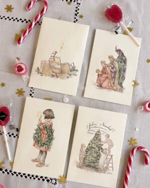 Pack de 4 bolsitas de papel- diseños variados II