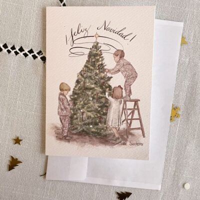 Pack de 8 Christmas- Abeto