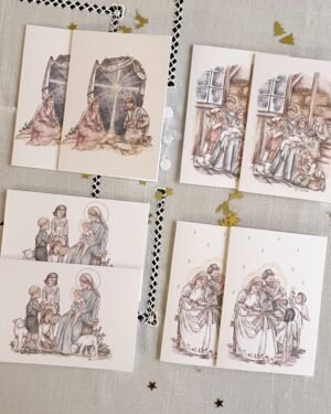 Pack de 8 Christmas- variado (nuevos diseños!)