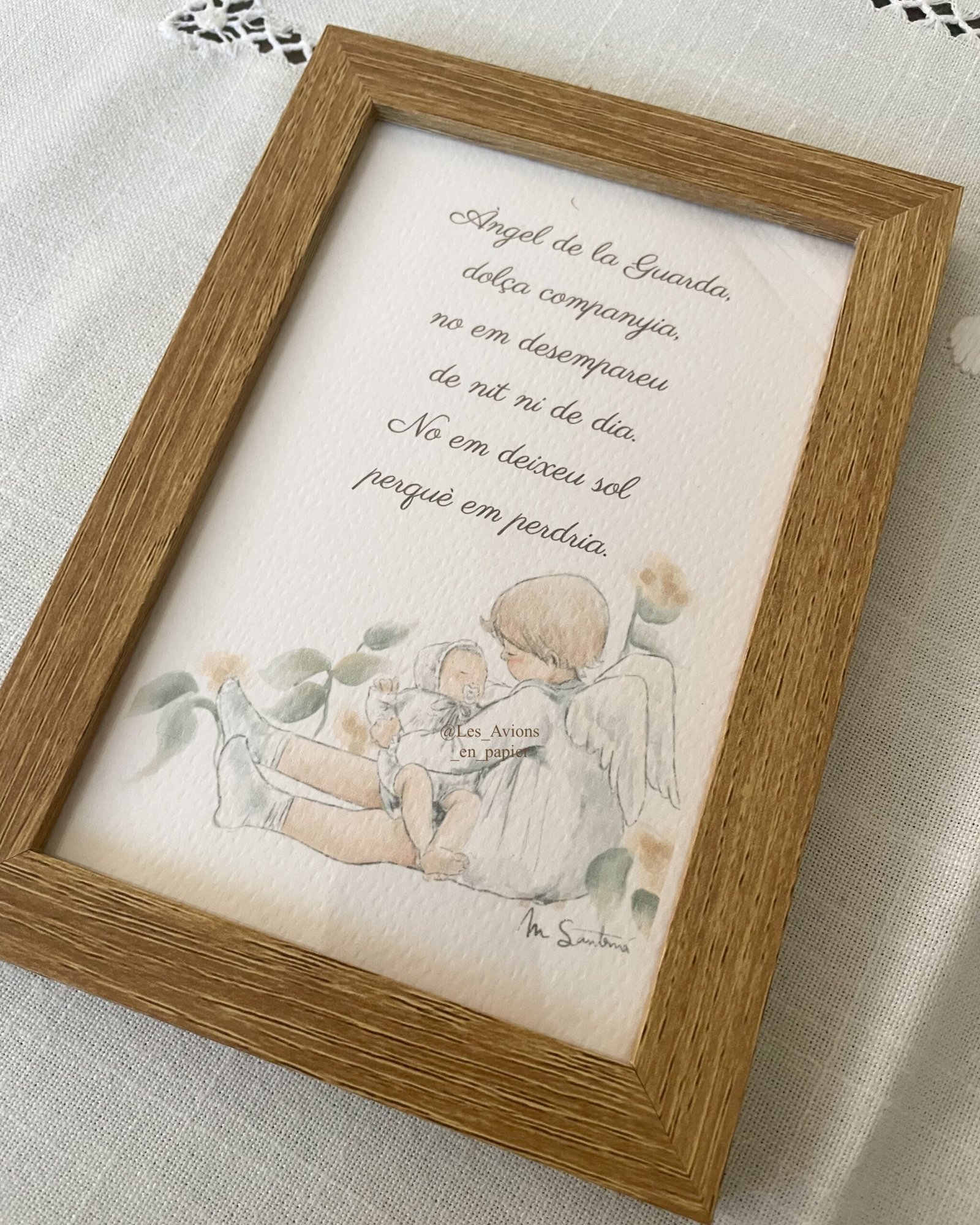 Cuadro Mini Ángel de la guarda - Imagen 6